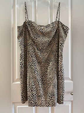 Gap  Leopard Print Convertible Dress XXL. NWT